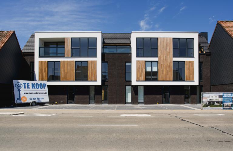 Hof van Commerce Beveren-leie appartementen Maison D'Artagnan